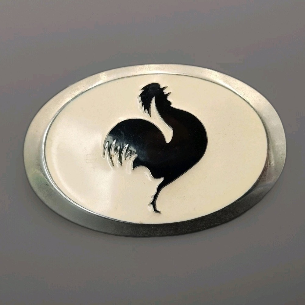 Crow's Hybrids Belt Buckle Rare Corn Seed Vintage Advertise SEE PICS